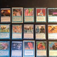 Magic lotto carte blu vintage rare ancestral