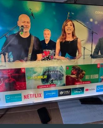 Smart tv guasto Samsung UE65MU7000.