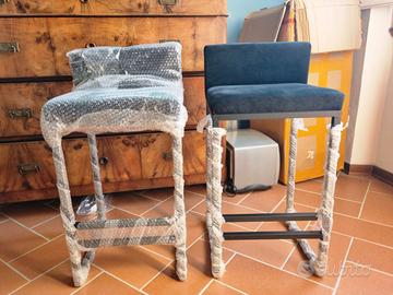 sgabelli neri moderni