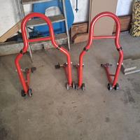 Coppia di Cavalletti per moto