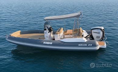 Salpa Soleil 23 full +200 hp Garanzia 2030