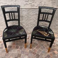 Sedie vintage dipinte a mano | chalk paint