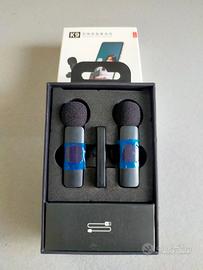 Microfoni wireless per smartphone e videocamere 