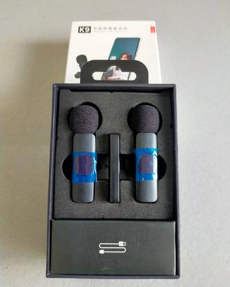 Microfoni wireless per smartphone e videocamere 