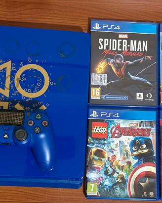 PlayStation 4 Limited Edition  2 joystick e 4 gioc