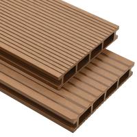 Listoni doga wpc pavimento teak legno composito