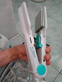 piastra x capelli effetto liscio e frisee 