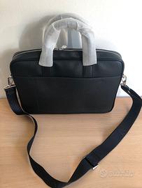 Borsa Business Emporio Armani in pelle rigenerata
