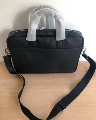 Borsa Business Emporio Armani in pelle rigenerata