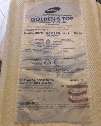 "Materasso Bedding Goldens"
