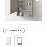 Specchio contenitore IKEA NUOVO!!