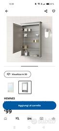 Specchio contenitore IKEA NUOVO!!