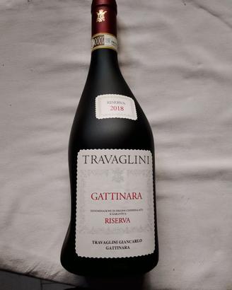 Vino Gattinara Riserva cantina Travaglini 2018
