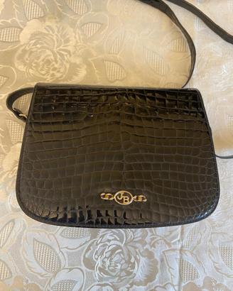 Borsa a tracolla di coccodrillo
