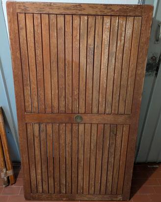tavolo da giardino in vero legno 