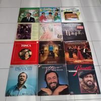 Lotto 14 Vinili LP Musica Italiana Pavarotti vari