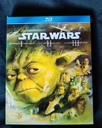 Star Wars Trilogia Prequel Blu-ray (ep. I-II-III)