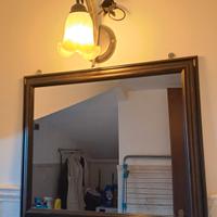 specchio con applique