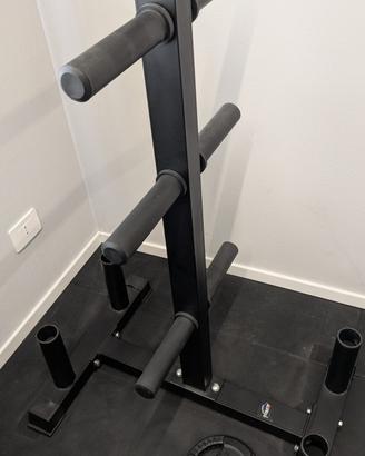 Rastrelliera Porta Dischi & Bilancieri Home Gym
