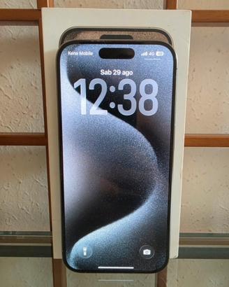 iPhone 15 Pro 128GB White Titanium COME NUOVO