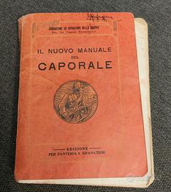 Il nuovo manuale del caporale ed. 1936