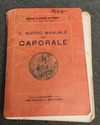 Il nuovo manuale del caporale ed. 1936