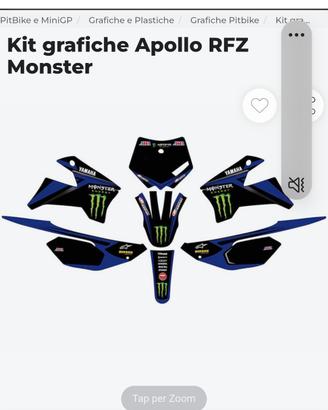 kit grafiche rfz appena comprati e non piaciuti