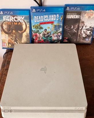 Playstation 4 bianca 500 slim