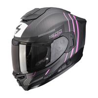 CASCO INTEGRALE MOTO SCORPION EXO 1500 CARBON ROSA