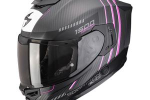 CASCO INTEGRALE MOTO SCORPION EXO 1500 CARBON ROSA