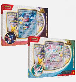 Pokémon 30 Anniversario Col. Greninja + Sylveon ex