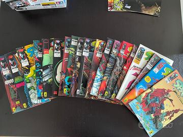 Spawn & Savage Dragon 1/23 + Spawn Cult Comics