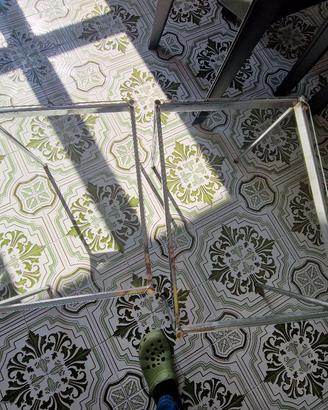 Tavolini in vetro vintage 