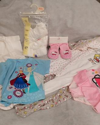 set abbigliamento bambina 18-24 mesi