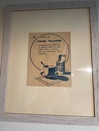 Serigrafia cacao talmone 1923 morbelli luigi