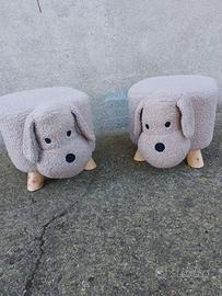 poggia piedi a forma di pecorella