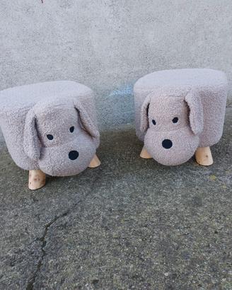 poggia piedi a forma di pecorella