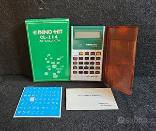 Inno-Hit CL-114 Calcolatrice Vintage Anni '80 