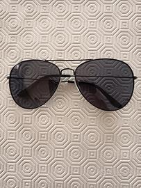 Occhiali da sole uomo modello a goccia 