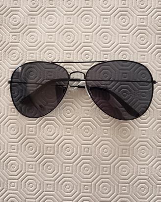 Occhiali da sole uomo modello a goccia 