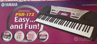 Pianola Yamaha PSR-172 – Semi nuova, perfetta
