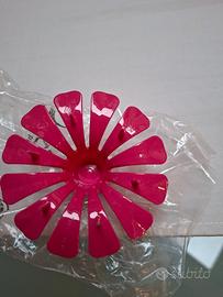 Rosa divisore per  torte/pizze. Tupperware 