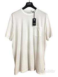 T-shirt uomo bianca Guess