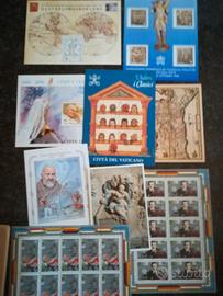 Foglietti di Francobolli Stato Vaticano