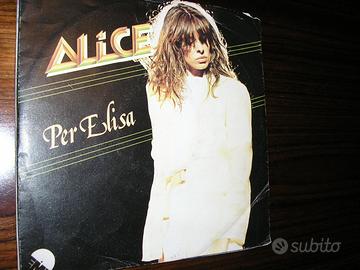 Disco 45 giri " Per Elisa" Alice