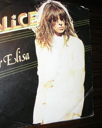 Disco 45 giri " Per Elisa" Alice