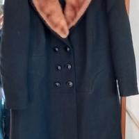 cappotto nero vintage