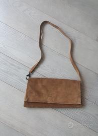 Borsa scamosciata Pollini