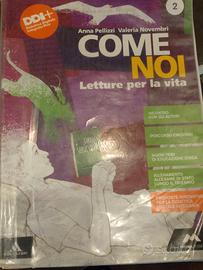 Come noi|libro di 2 media|antologia