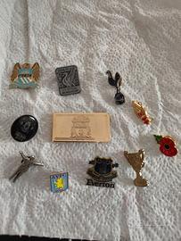 10 Spille calcio inglese memorabilia